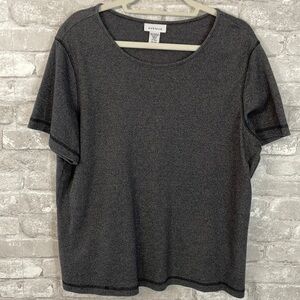 Avenue Grey Short Sleeve Tee